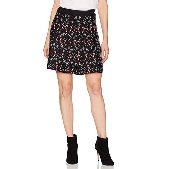 Blizzard Bay Candy Cane Skater Skirt XS - Picture 1 of 2